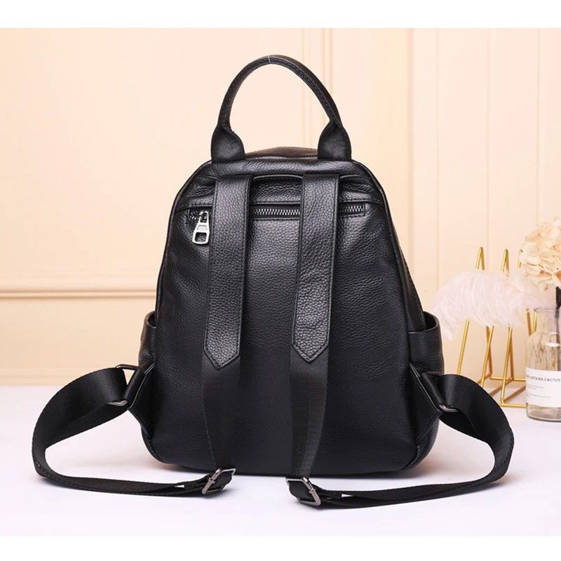 Genuine leather HandBags 2022 New Famous Brand Backpack Designer Handbags High-Quality Fashion casual all-match backpack