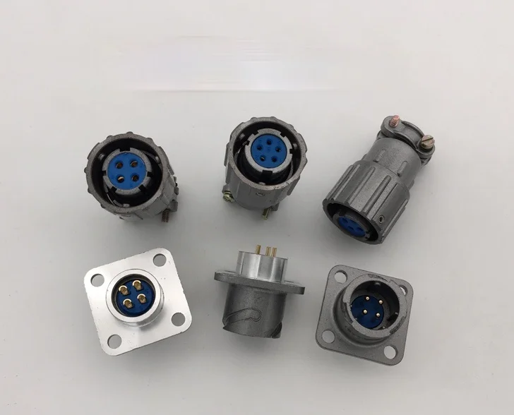 Aviation Plug Socket Q14 2 Cores 3 Cores 4 Cores 5 Cores 7 Cores 9 Cores Snap-in Quick Connector Opening 14MM