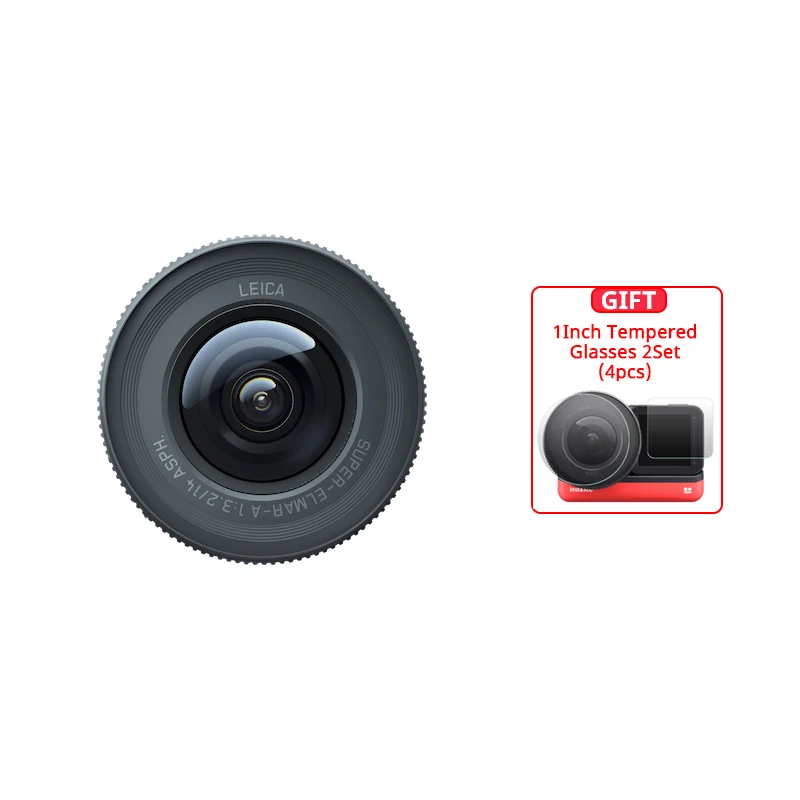 レンズ(単焦点) Insta360 1-INCH WIDE ANGLE MOD Pre-Owned Insta360 ONE RS 360 One R 1 Inch Wide Angle Mod