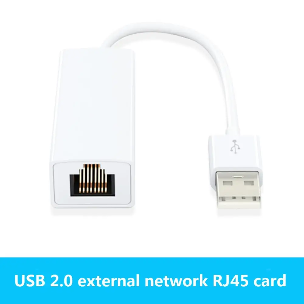 

USB to RJ45 USB 2.0 to Ethernet Network LAN Adapter Card 10/100 Adapter for PC Laptop LAN adapter