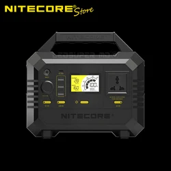 ポータブル外部バッテリーステーション518wh/144000mah,高容量nitecore nes500