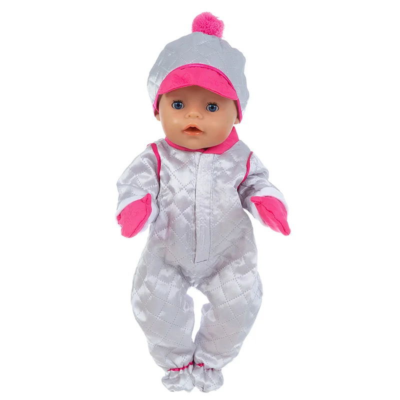 2023 New Fashion winter Doll Clothes Fit For 18inch/43cm  Baby New Born Doll clothes reborn Doll Accessories