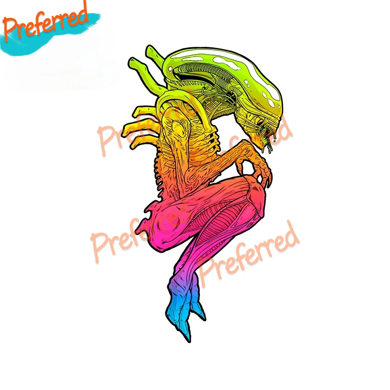 

High Quality Pig Alien Movie Decal Motocross Racing Laptop Helmet Trunk Wall Vinyl Car Sticker Die Cutting