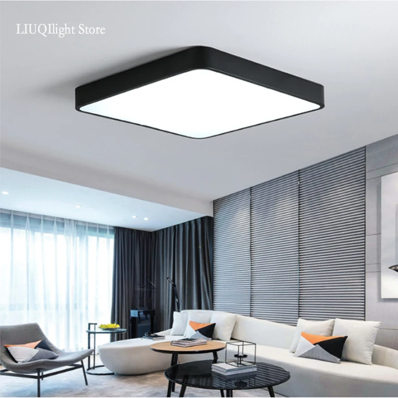 Modern LED living room ceiling lamp bedroom dining room dimming multi-color ceiling light kitchen balcony indoor lighting