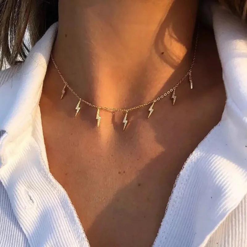 Vintage Jewelry Necklace Indie Aesthetic Accesories for Girls Chain Woman Choker Wholesale Pendant on the Neck New Fashion 2021