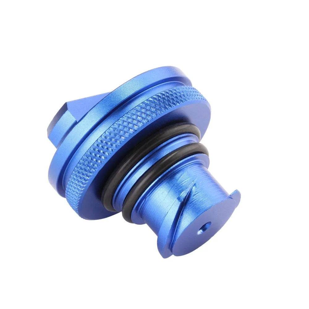Aluminum Billet DEF Cap for Dodge Ram Diesel 2013-2017,DEF Cap Exhaust Fluid Auto Parts(Blue)