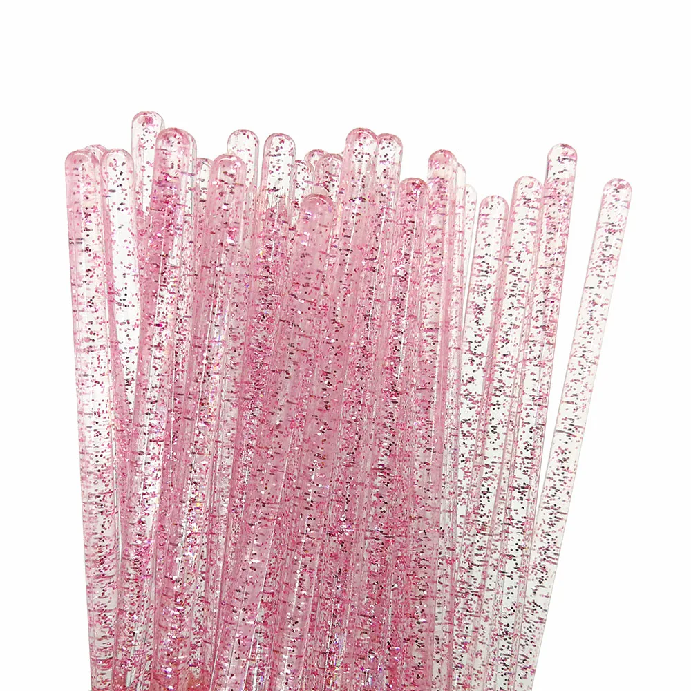 50Pcs Einweg Wimpern Pinsel Wimpern Verlängerung Werkzeuge Augenbraue Pinsel Mascara Wands Applikator Spooler Auge Wimpern Kosmetik – Detail 7