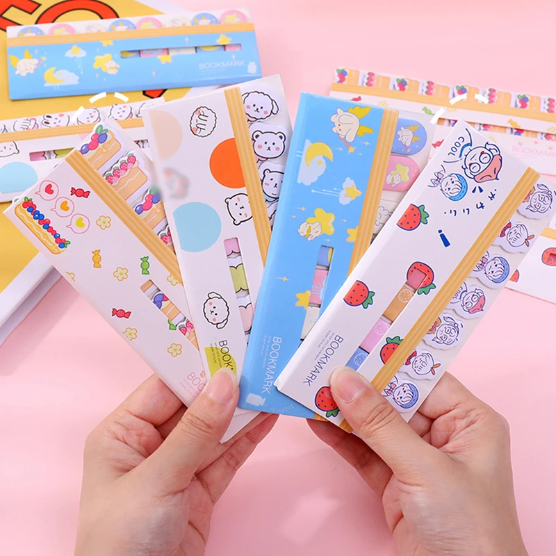 1Pcs Cartoon Leuke Anime Memo Pad Sticky Notes Student Briefpapier Index Planner Bericht Papier Sticker Memo Tags
