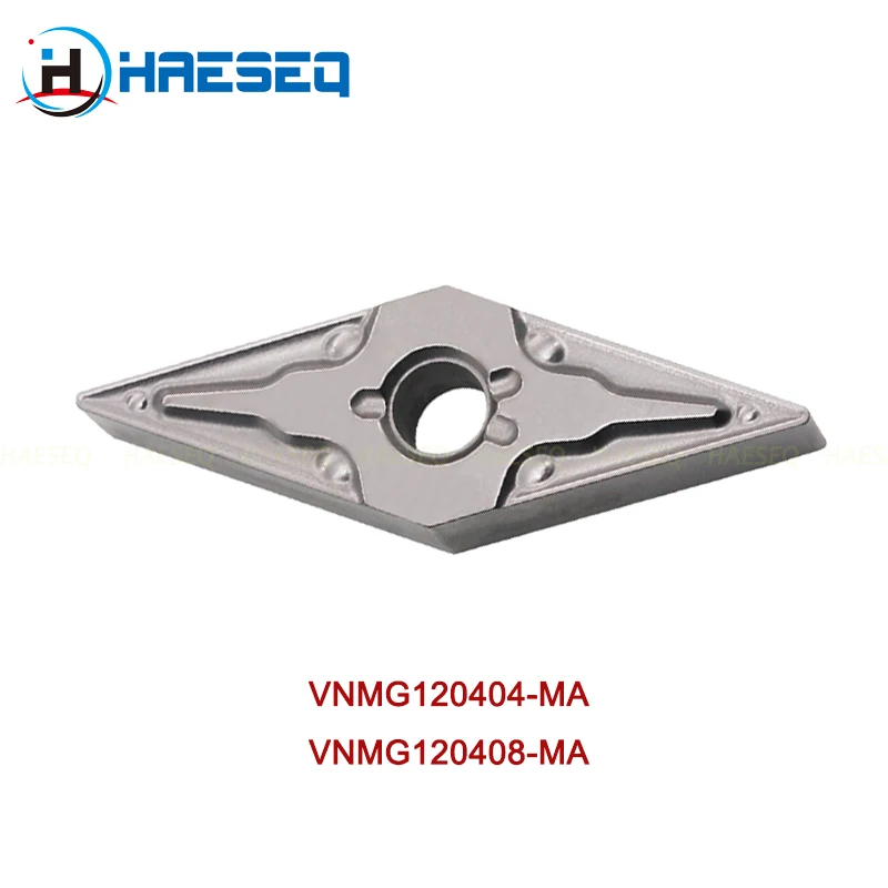 Стальные токарные инструменты с ЧПУ, Керамический Резак VNMG160404 VNMG160408 MA, Токарные Вставки для стали
