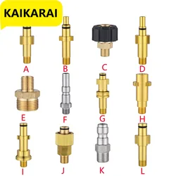 Metal Adapter Foam Nozzle Foam Gun High Pressure Soap Foamer for Nilfisk Stihl Karcher Bosche Craftsman Kew Gerni Parkside