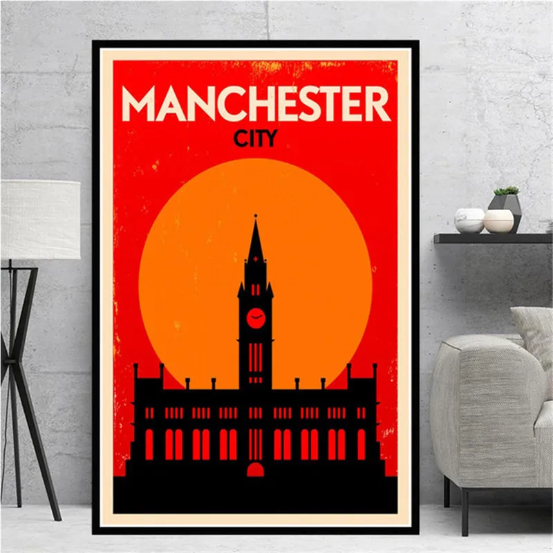 World Travel Taksim Tel Aviv Toronto Vatican Wall Art Vintage Canvas Painting Posters And Prints Pictures Decorative Home