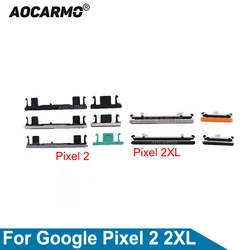 Aocarmo For Google Pixel 2 XL 2XL Power & Volume Side Button Key Replacement Parts