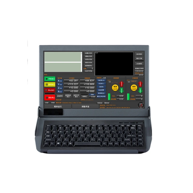 

Industrial Control Computer 14 Inch Touch Screen RS232 Serial Port Windows XP System for Preloaded Mach3 Software CNC Router