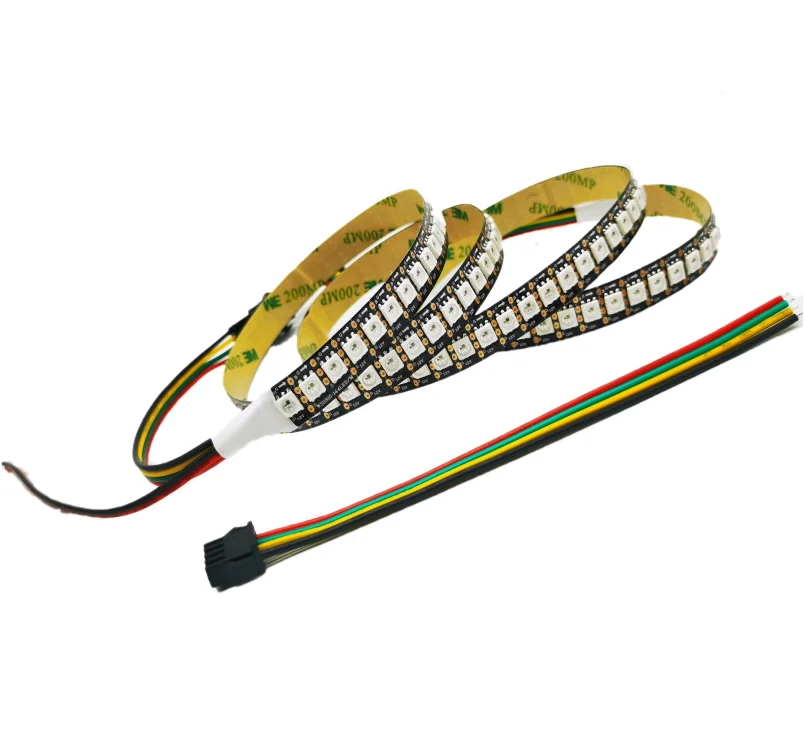 WS2815 RGB Pixels Strip Light,DC12V Individually Addressable LED Dual-Signal 144 Leds/m  full color LED strip