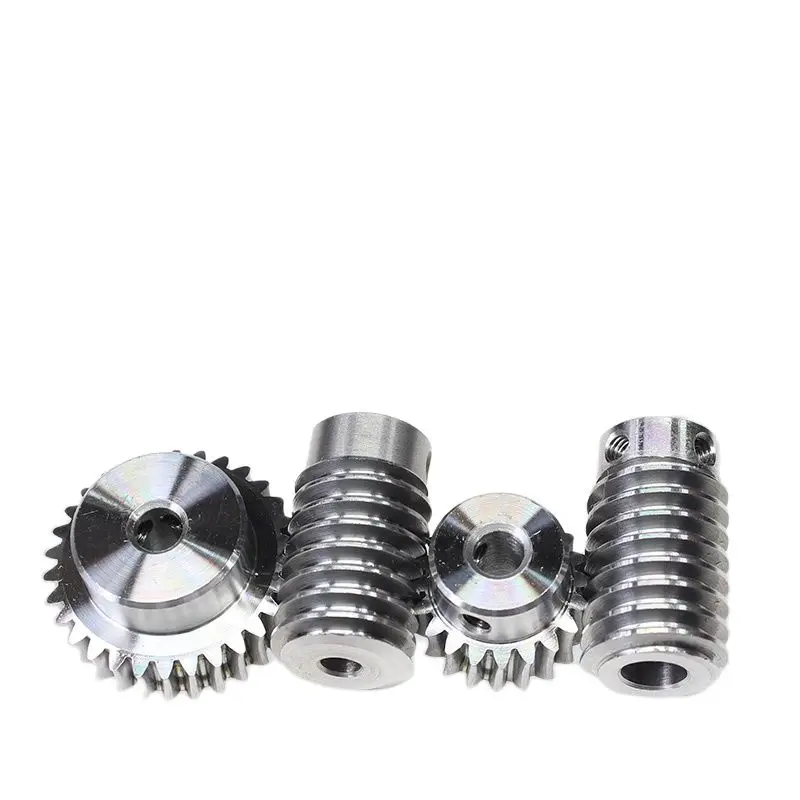 Worm Gear Spot Speed Ratio 20/30/40/50 Modulus 1 Turbine Worm 40cr Quenching and Tempering Material High Quality and Precision