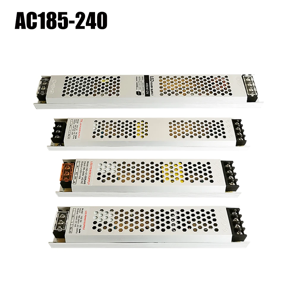 

High-quality AC185-240V LED Driver Ultra-thin LED Power Supply For Light Strip LED Luminous Characters Advertising Light Box