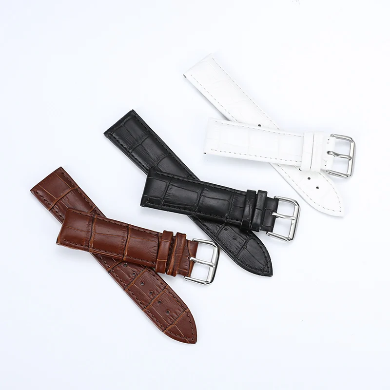 Universal Replacement Leather Watch Strap Leather Watchband for Men Women 12mm 14mm 16mm 18mm 19mm 20mm 21mm 22mm Watch Band