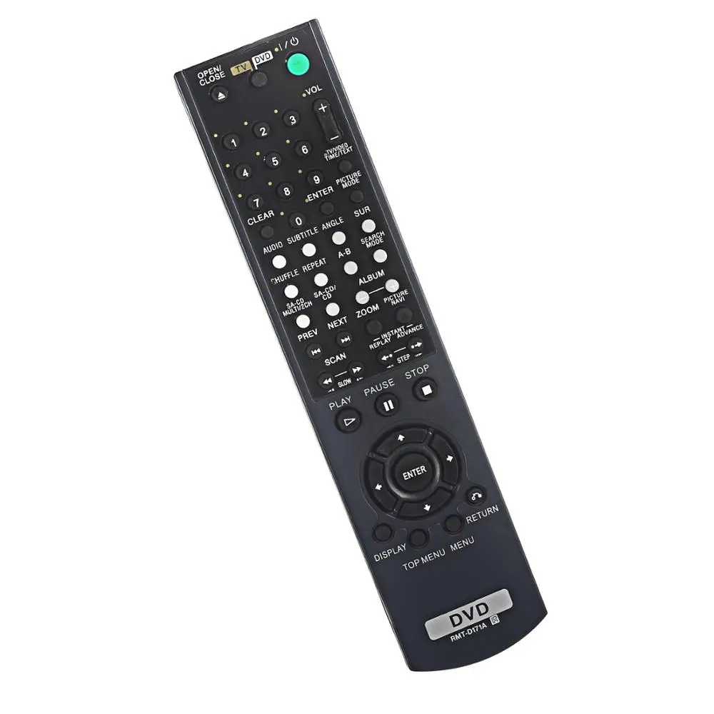 Remote control for Sony RMT-D171A DVD player RMT-D159A RMT-D173A D186 DVP-NS775SV DVP-NC685V DVP-NC682V RMT-D186A DVP-NC875VS