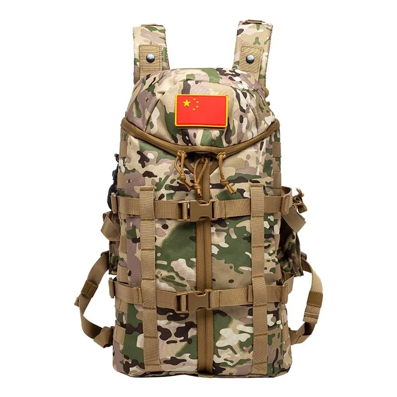 Imagem -04 - Mochila Tática Oxford Pano ao ar Livre Trekking Formação Ciclismo Tiro Montanhismo Bolsa Ventilador do Exército Camuflagem Caminhadas Bolsa