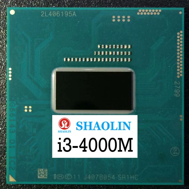 

40%off I3-4000M i3 4000M SR1HC 2.4 GHz Dual-Core Quad-Thread CPU Processor 3M 37W Socket G3 / rPGA946B Original SHAOLIN