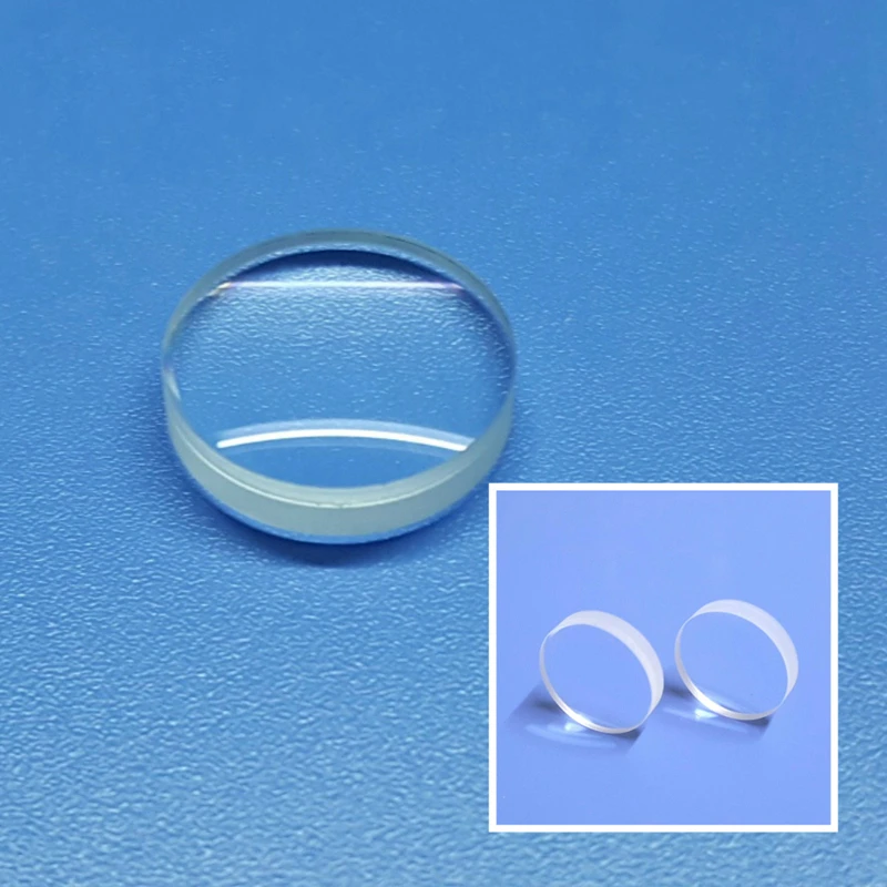 Customizable Plano-Convex Lens K9 Glass Diameter 10mm Focal Length 25.1mm T400-700Nm