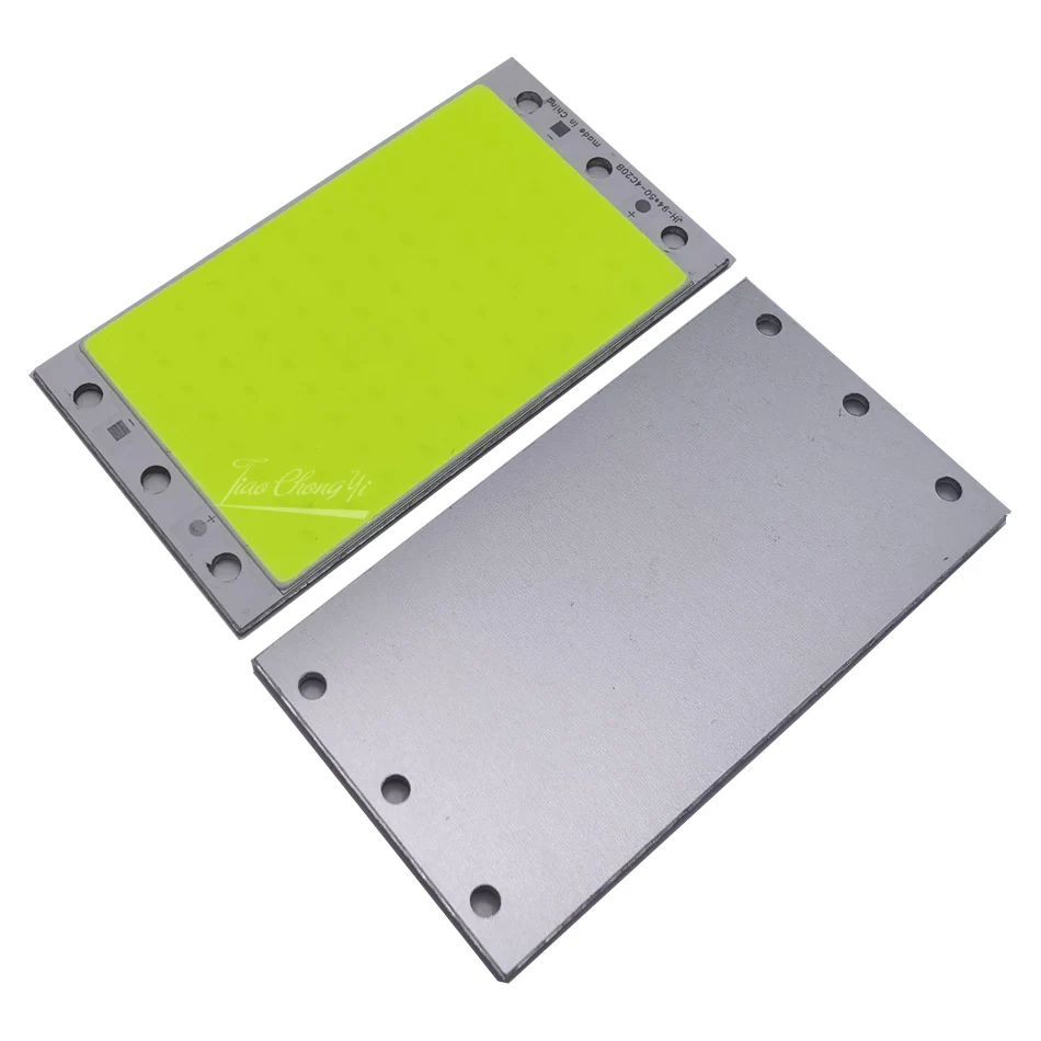 DIY LED Panel Light 15W 94x50MM 1500LM Ultra Bright Warm Natural Cold White Blue Green DC12V COB Board LED Lamp