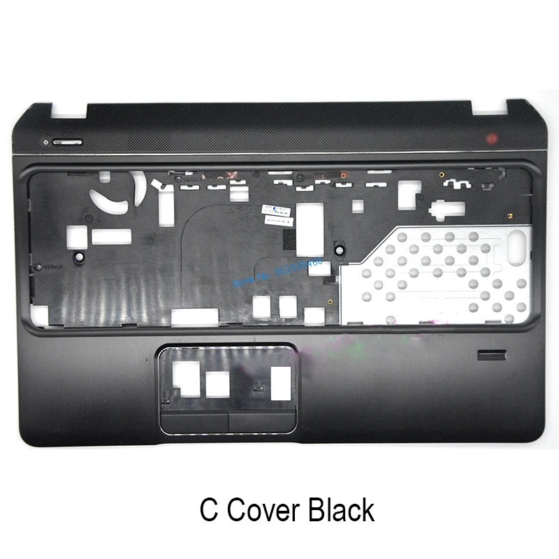 Nueva cubierta trasera LCD para portátil/bisel frontal/bisagras/reposamanos/cubierta inferior para HP Pavilion DV6 DV6-7000 DV6-7100 DV6-7200 negro 682047 -001