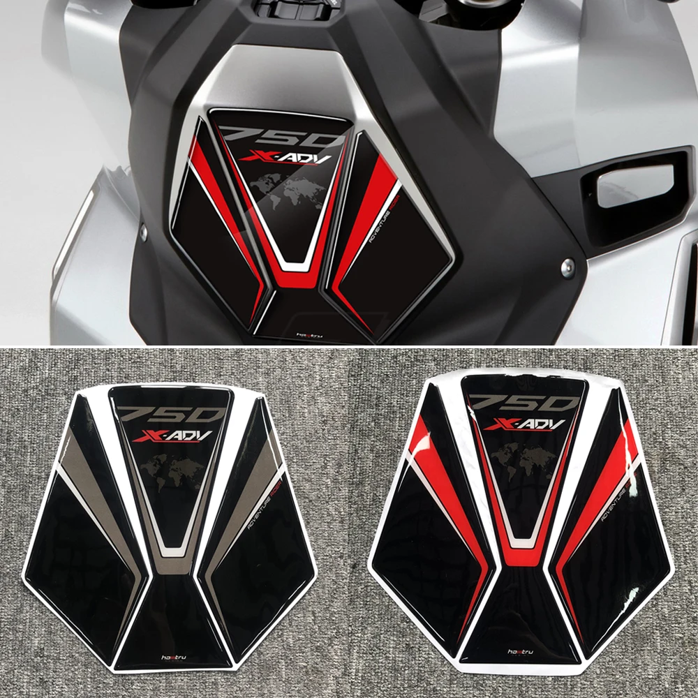 

Scooter Fuel Tank Pad Protection Sticker 3D Resin Prevent Scratc Decal Case for Honda X-ADV Xadv 750