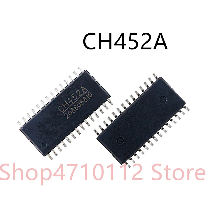 Free Shipping  10PCS/LOT NEW CH341A CH341  CH452A  CH452 SOP-28