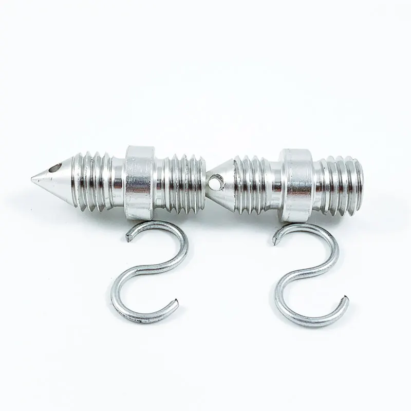 2 Chiếc Plumb Bob Móc Lăng Kính Adapter Chuyển Đổi Mini Lăng Kính 5/8X11 Chủ Đề