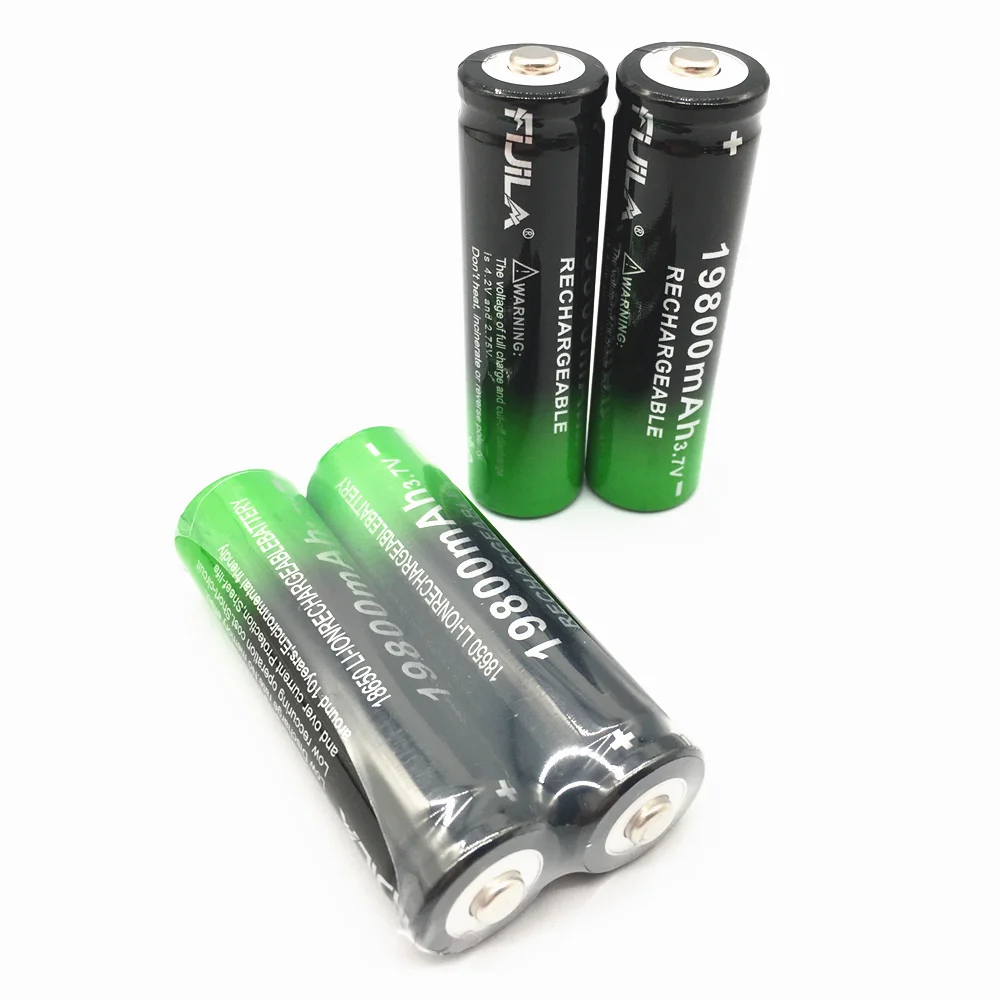 18650 akumulator litowo-jonowy 19800 mah akumulator 3,7 V do latarki LED lub różnych urządzeń elektronicznych