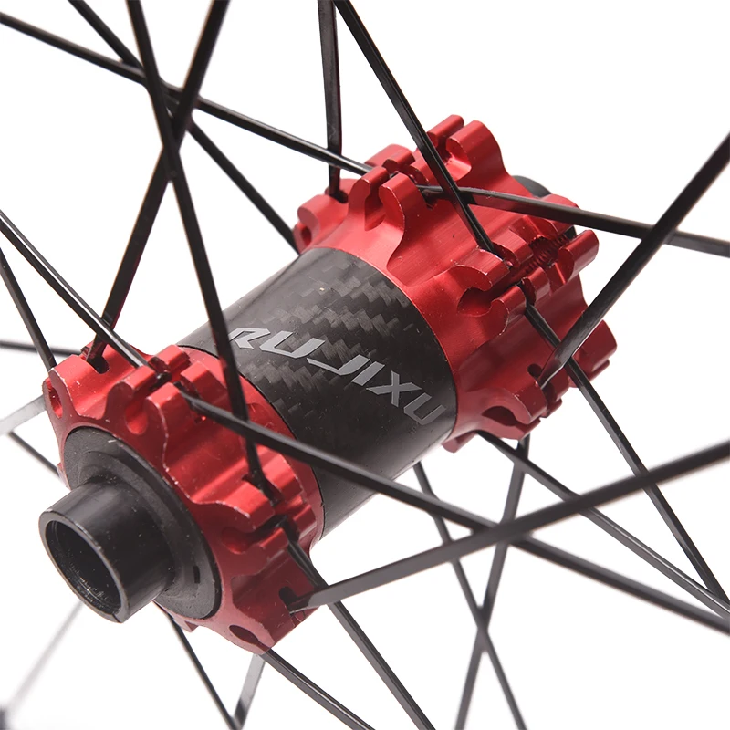 Ultraleichte Räder mit gerader Zugscheibenbremse, MTB-Laufradsatz, 26, 27,5, 29er, 700C-Felgen, 24 Löcher, glattes Lager, vorne 2 hinten, 4 A – Detail 8