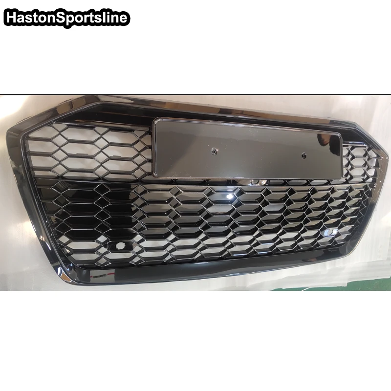 For Audi A6 C8 S6 S line 2019-2021 Racing Grills Front Bumper Mesh Guard Car Accessories For Quattro Style Not Fit RS6