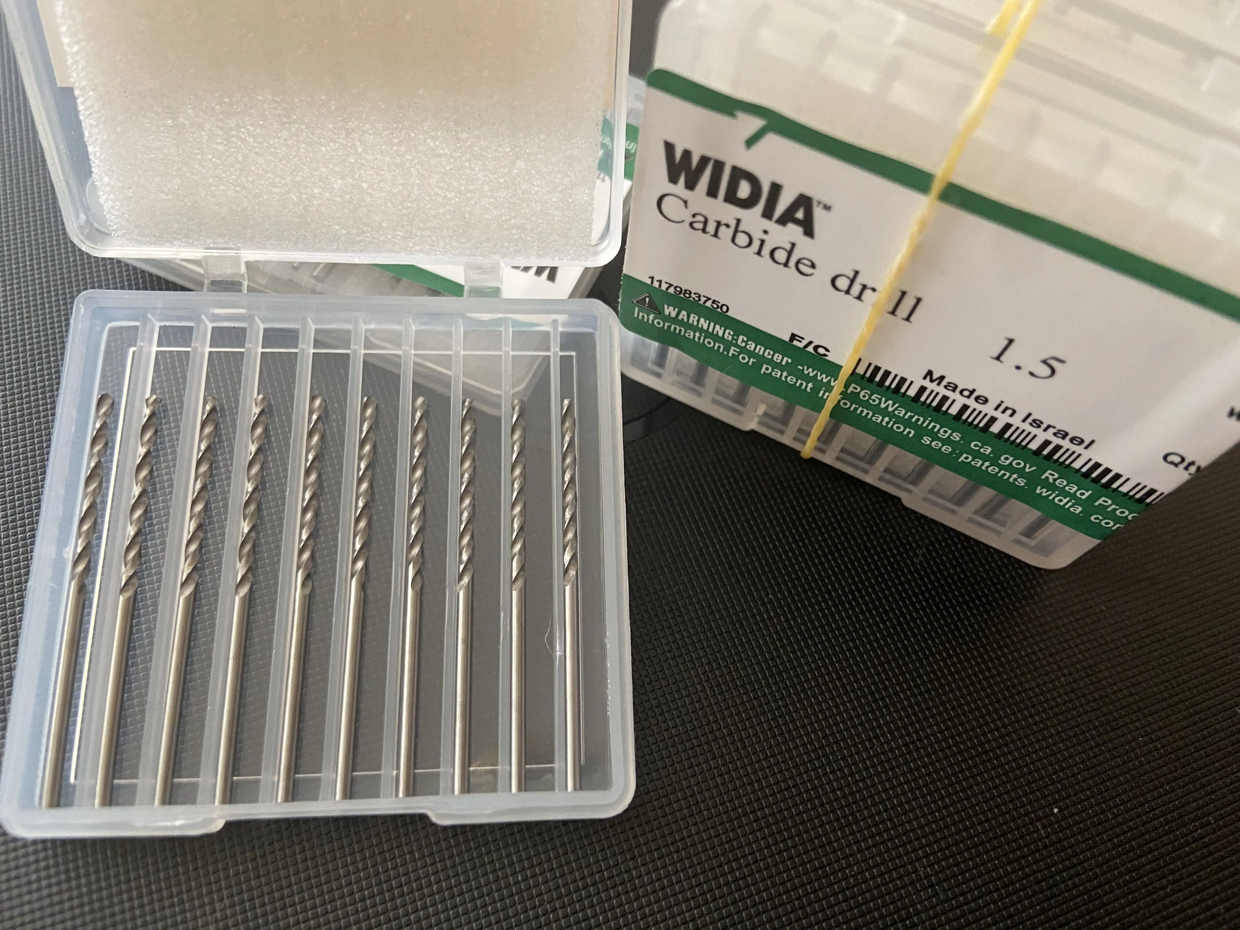 WIDIA كربيد بت 1 1.2 1.3 1.4 1.5 1.6 1.7 1.8 1.9 2 مللي متر 2.1 2.2 2.3 2.4 2.5 2.7 2.8 2.9 3mmTemperature المقاومة و ارتداء الدقة