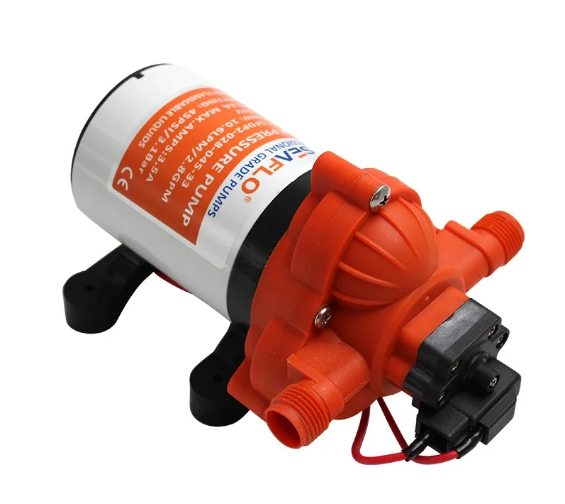 SEAFLO 33 series Automatic Marine Diaphragm Pump 12V SFDP1-030-045-33 Self Priming Electric Yacht Boat Ship RV Caravan