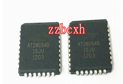 2PCS/LOT New original  AT28C64B-15JU   AT28C64B  28C64  PLCC32