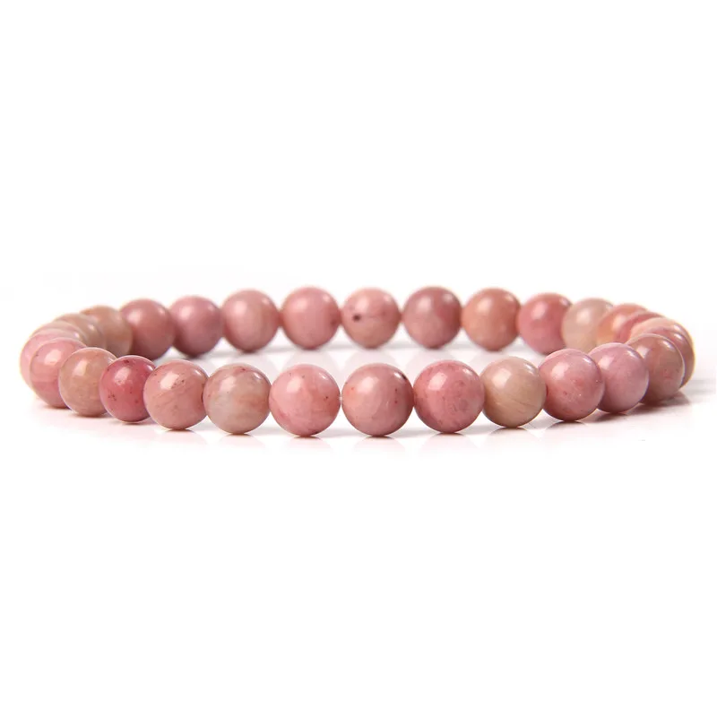 Pulsera de cuarzo de Aventurina para hombre y mujer, brazalete de piedra Natural 100%, cuentas de 6MM, citrinas, ágata, piedra solar, joyería hecha