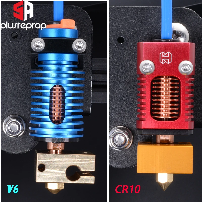 V6 CR-10 Ender-3 1.75mm Filament BI-Metal Heatbreak Print J-Head Hotend for Ender 3 V2 MK3 Dual Direct Drive Bowden Extrusion