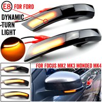 For Ford Focus 2 MK2 Focus 3 MK3 3.5 For Mondeo MK4 EU Dynamic Turn Signal Light Side Mirror Indicator Sequential Blinker Lamp