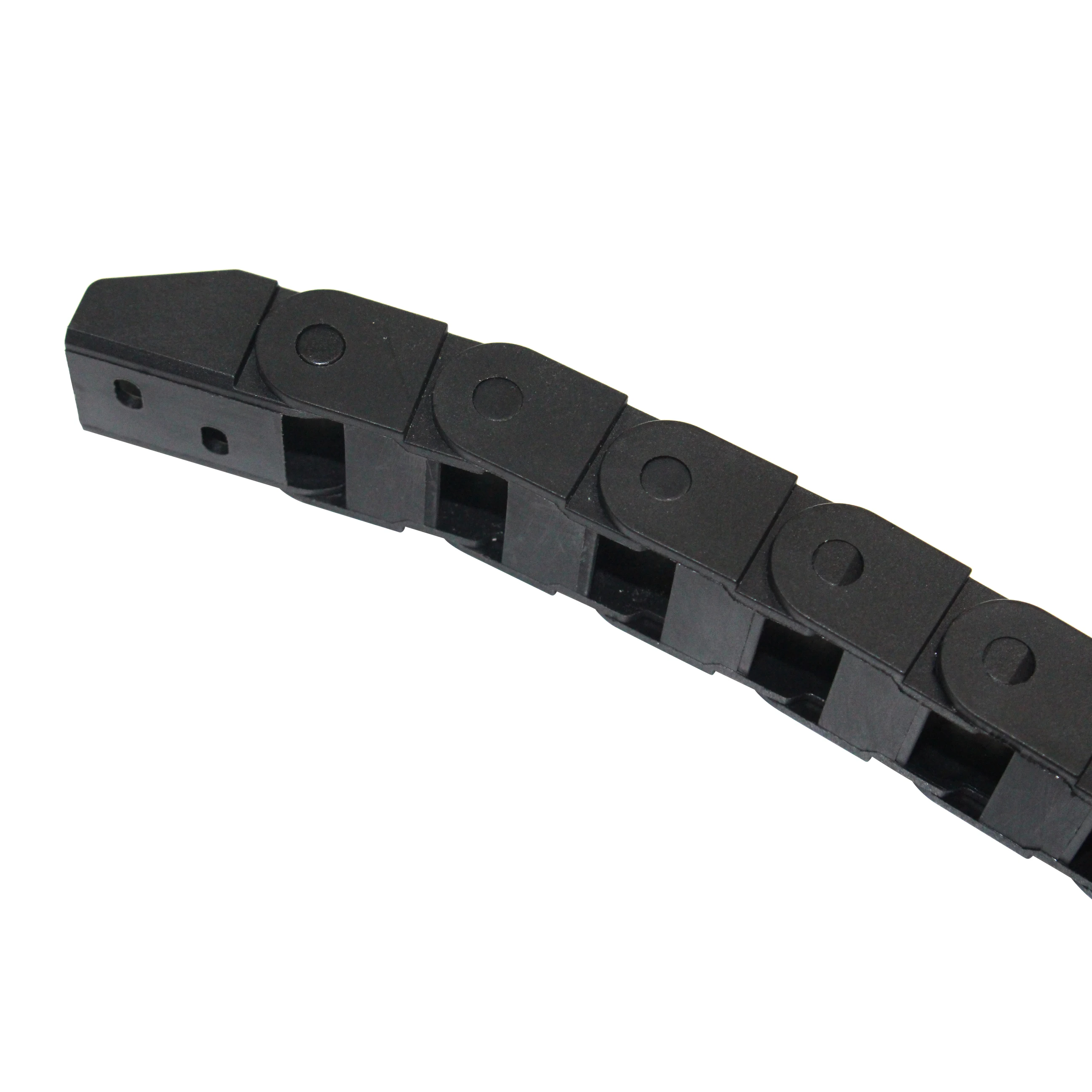 1 Meter Cable Drag Chain Wire Carrier with End Connectors Transmission Drag Chain For CNC Router Machine Tools 3D Printer Parts