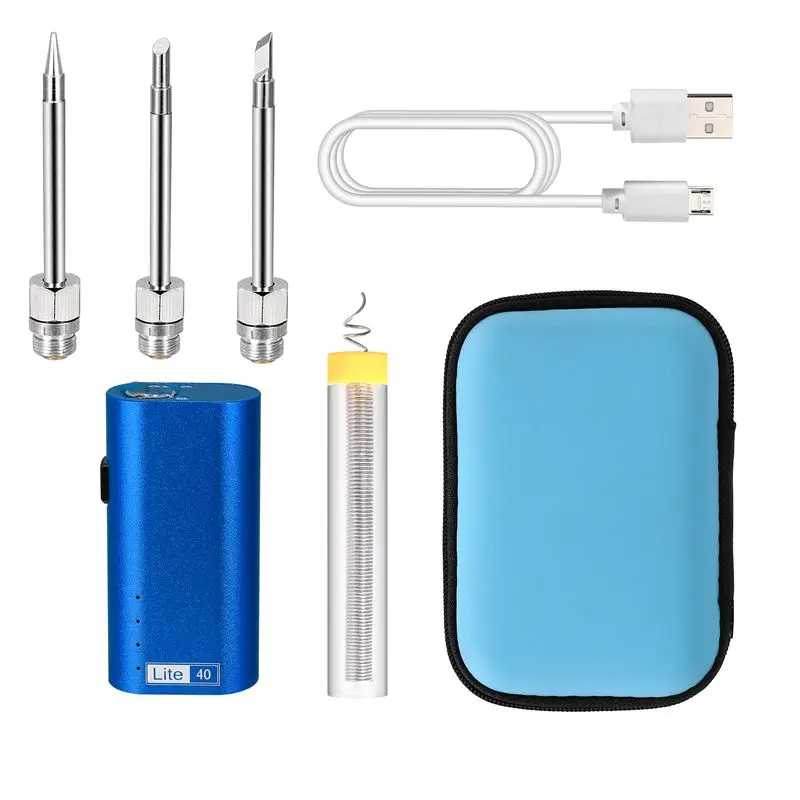 Saldatore elettrico 5V saldatore di ricarica wireless portatile con strumento di saldatura USB ricarica dell'interfaccia Android