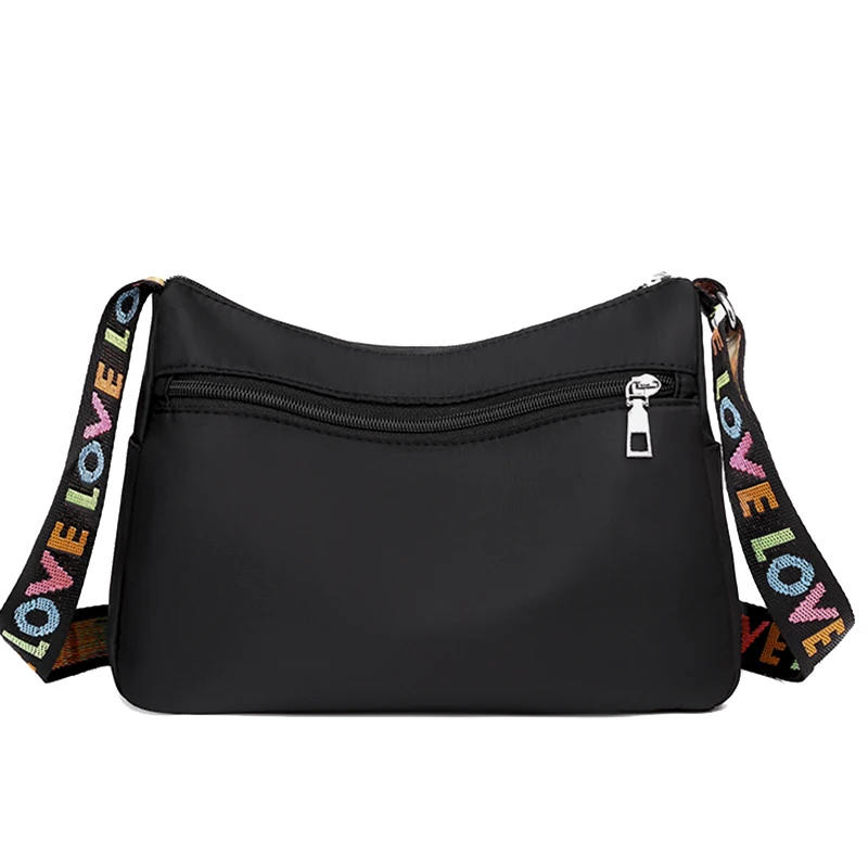 Frauen Umhängetasche Wasserdichte Nylon Oxford Schulter Messenger Taschen Casual Große Kapazität Handtasche Damen Reise Einkaufstasche – Detail 21