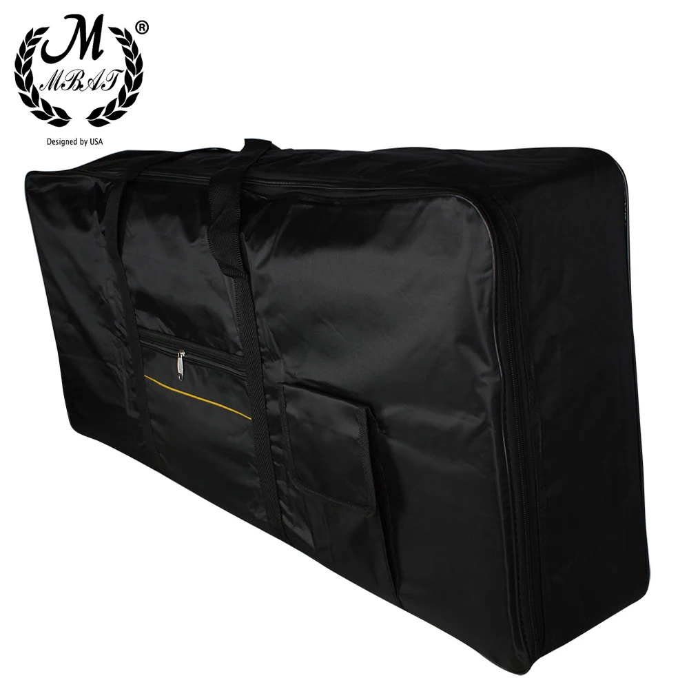 M MBAT Waterproof Oxford Fabric Electronic Organ Bag Case Cover for 61 Keys Keyboard Piano Musical Instruments Accessories