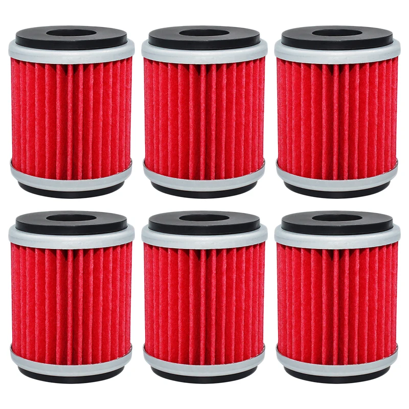 1/4/6 pcs Motorcycle parts Oil Filter For HM Moto Urban Scrambler City 125 2008-2015 Trail Locusta 200 4T 2011-2015