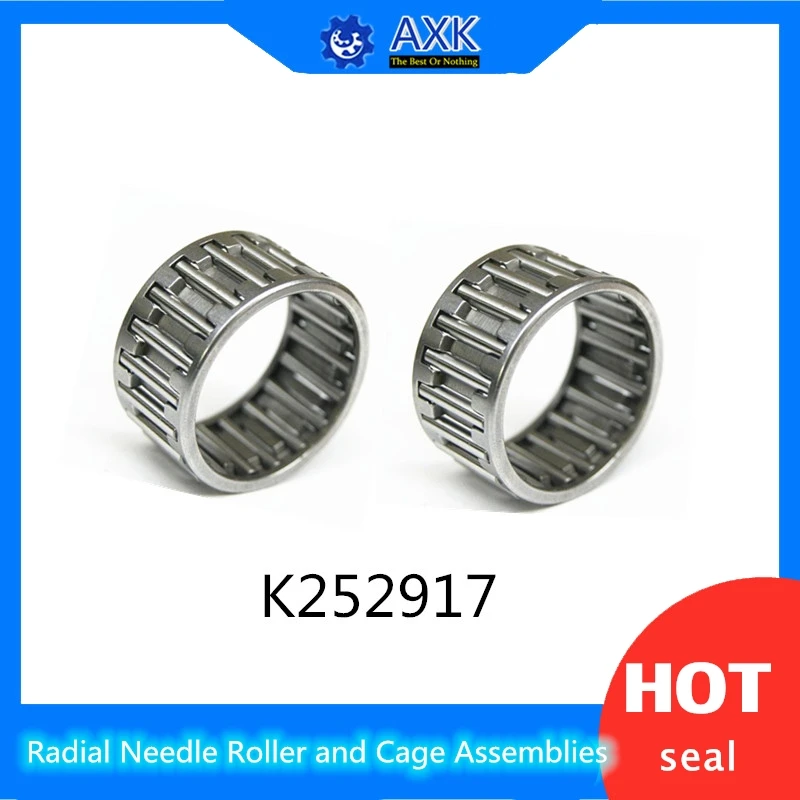 K252917 Bearing size 25*29*17 mm ( 2 Pcs ) Radial Needle Roller Cage Assemblies K252917 59241/25 Bearings K25x29x17