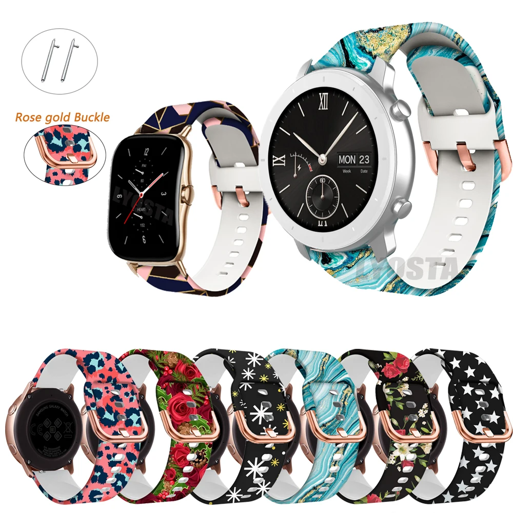 Cinturino in Silicone per Huami Amazfit GTS 2e GTR42 47mm bracciale 20 22mm cinturino per Huami Amazfit Bip BIT cinturino indossabile per giovani