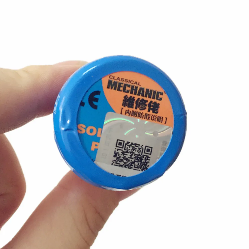 100% Original MECHANIC Sn63/Pb37 Solder Paste Microns 25-45um Flux Soldering Paste For PCB SMD BAG Chips Mobile Phone Repair