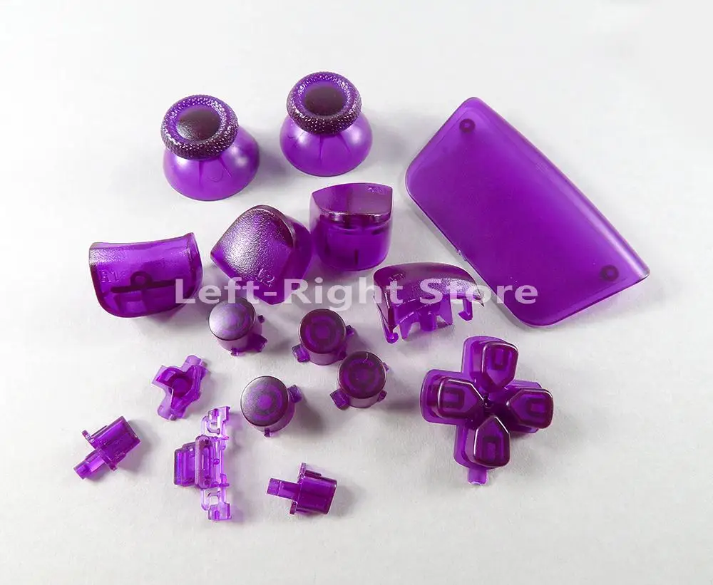 1 مجموعة استبدال D-pad R1 L1 R2 L2 المشغلات حصة الخيارات مجموعة كاملة أدوات إصلاح زر الوجه لوحدة تحكم PS5 V1 1.0