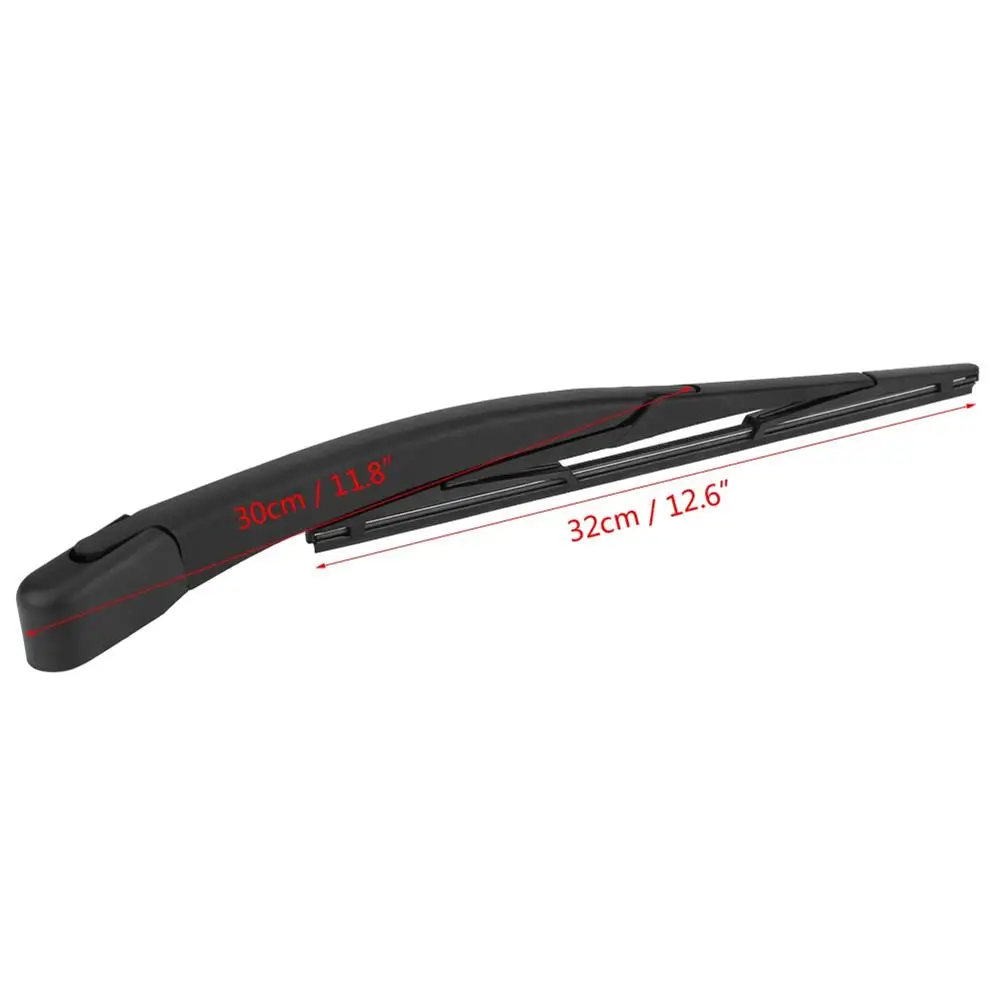 1set Windshield Wiper Silent Smooth Wipe ABS Wear Resistant Rear Wiper Blade for Ford Fiesta MK6 MK7 ST150 2002-2008