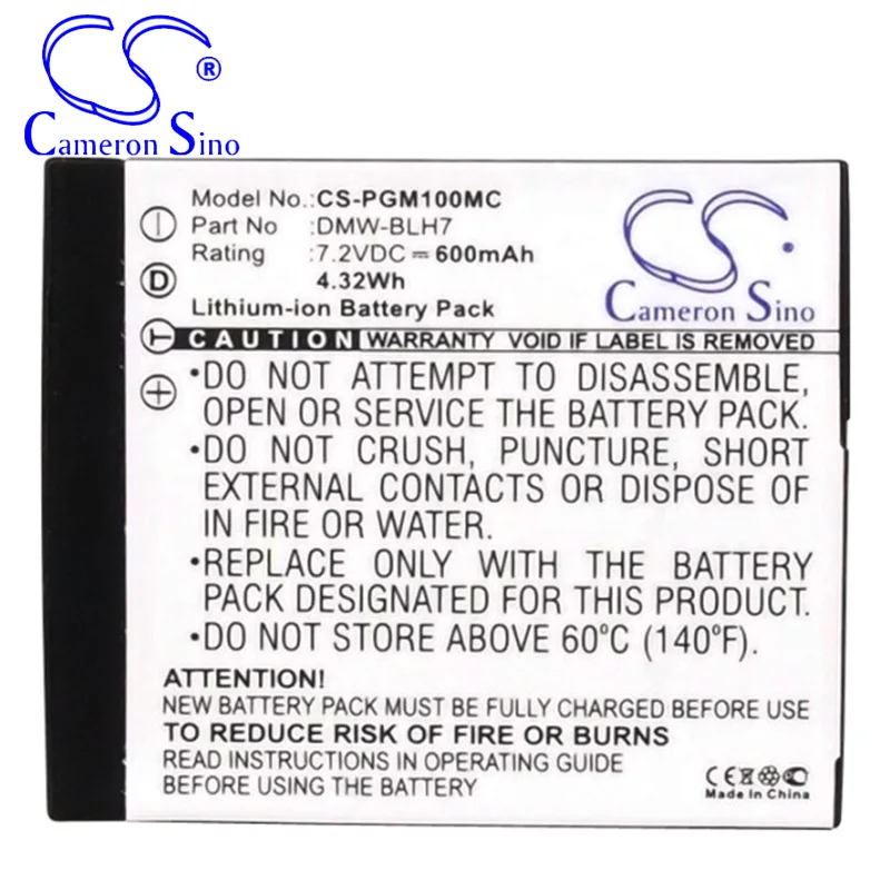 디지털 배터리 파나소닉 Lumix DMC-GM1 DMC-GM1KS DMC-GM1D DMC-GM1K 파나소닉 DMW-BLH7 디지털 카메라